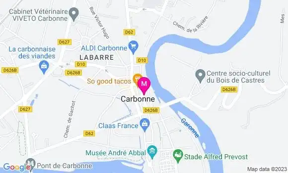 Localisation Restaurant  La Bon