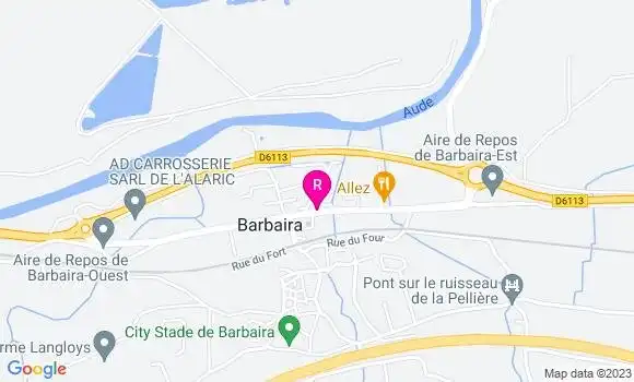 Localisation Café Barbaira Coffee