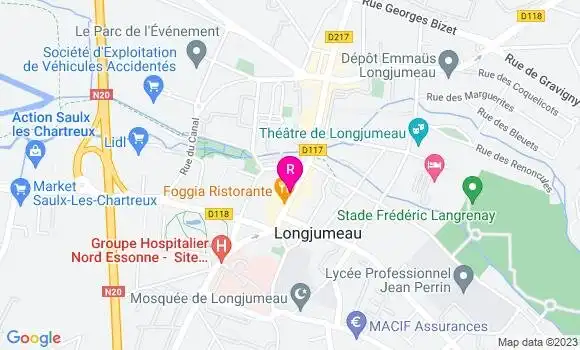 Localisation Bistrot Bistro