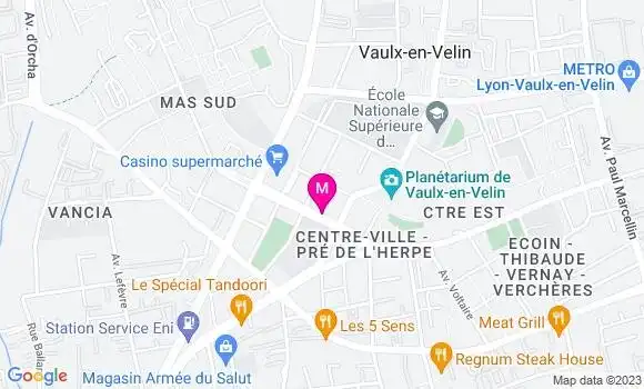 Localisation Restaurant Turc La Boucherie