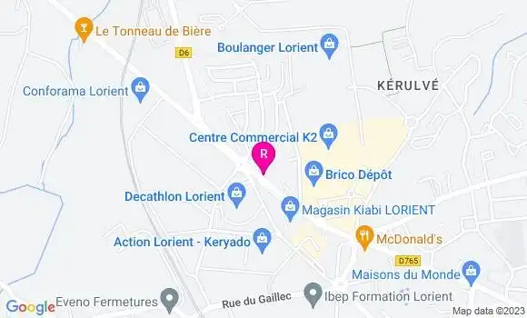 Localisation Restaurant  L