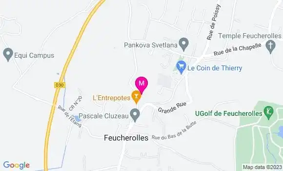 Localisation Restaurant  L