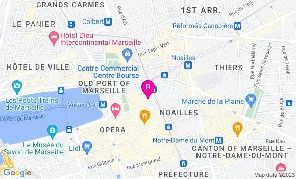 Localisation Brasserie de Lyon