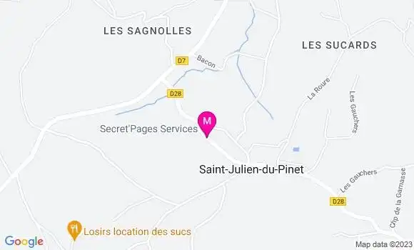 Localisation Restaurant  Le Julipinois