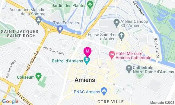 Localisation Restaurant  La Table de Dary
