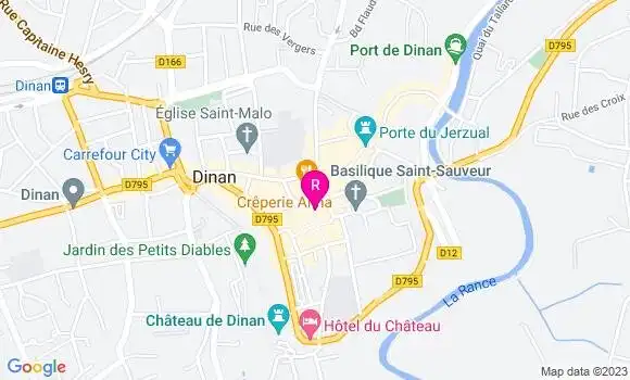 Localisation Restaurant  Plan B
