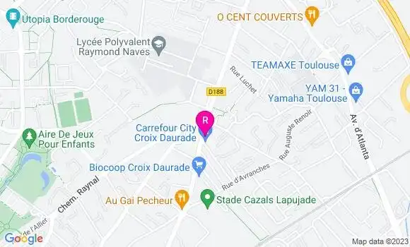 Localisation Restaurant Turc Délices d