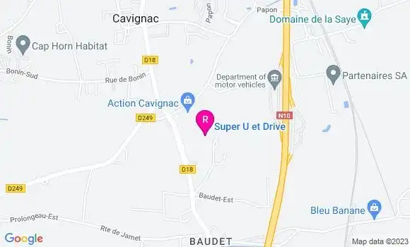 Localisation Restaurant  L