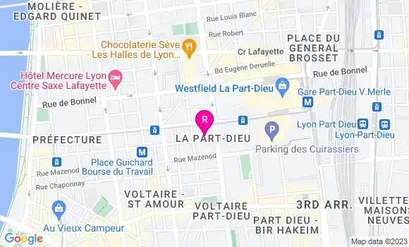 Localisation Restaurant Bar L