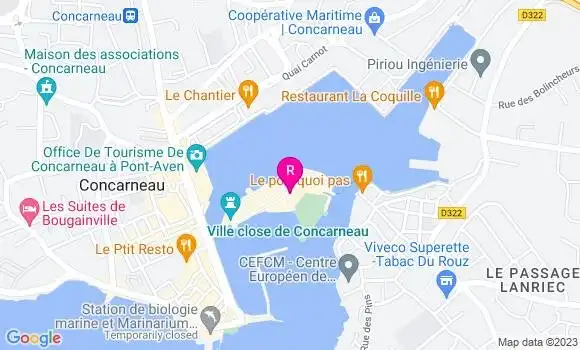 Localisation Restaurant  Le Pennti