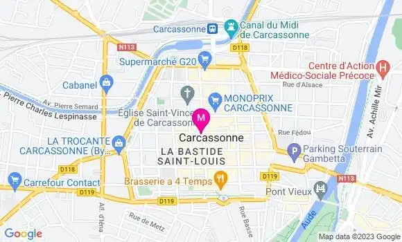Localisation Restaurant  L