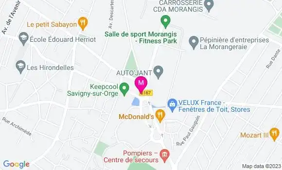 Localisation Restaurant  Le Bistronomic