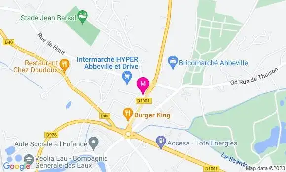 Localisation Restaurant  La Boucherie