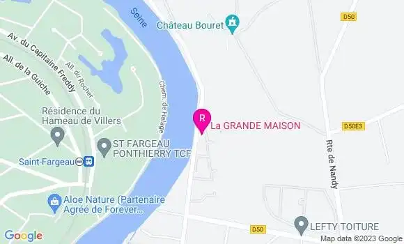 Localisation Restaurant  Dix Huit