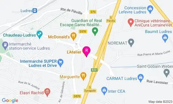 Localisation Restaurant  L