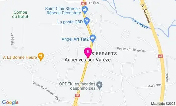 Localisation Pizzeria Il Vesuvio