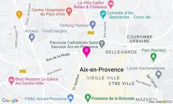 Localisation Restaurant  La Maison des Bons Vivants