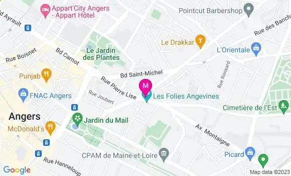 Localisation Restaurant Bar Les P