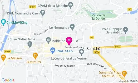 Localisation Restaurant  Le Central