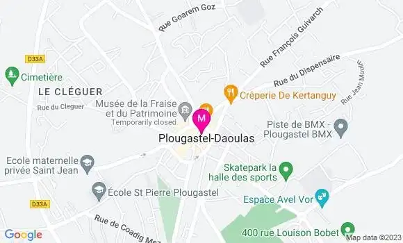 Localisation Restaurant  La P