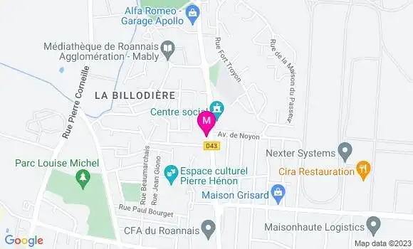 Localisation Pizzeria Lilo