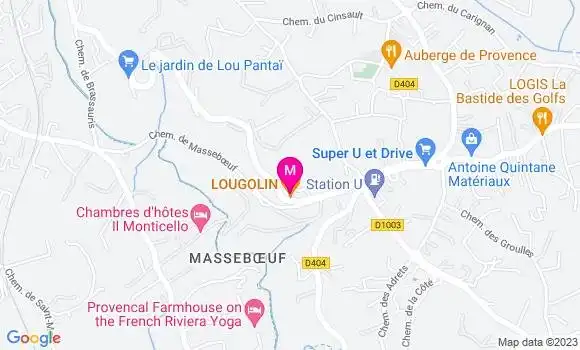 Localisation Restaurant  Lougolin