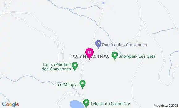 Localisation Restaurant  Le Grand Cry