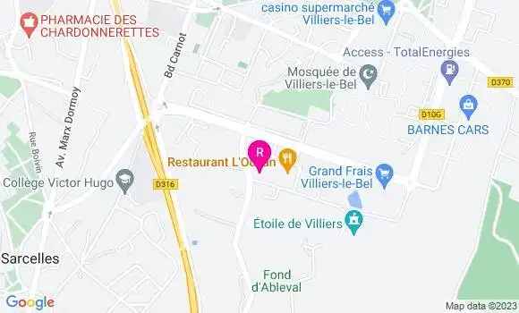Localisation Restaurant  Gourmet Steakhouse