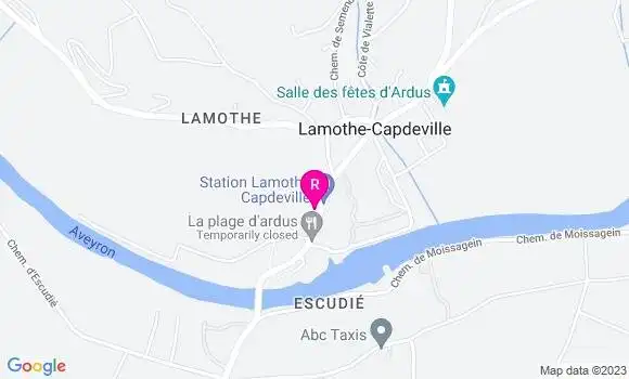 Localisation Restaurant  Chabròl