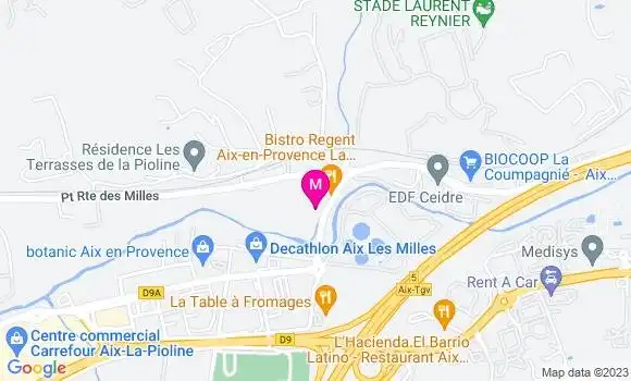 Localisation Bistrot Bistro Regent