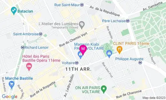 Localisation Restaurant  Le Café du Coin