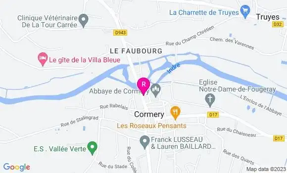 Localisation Restaurant  Café des Sports