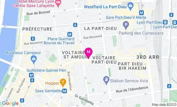 Localisation Restaurant  Indego