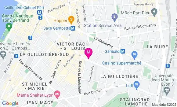 Localisation Restaurant Africain Lom Pangar