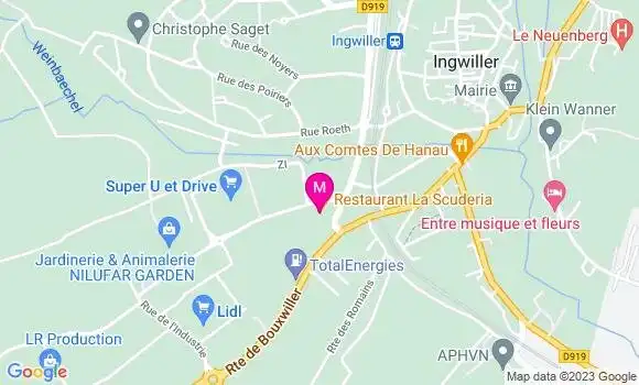 Localisation Restaurant Thaï Sabaidee