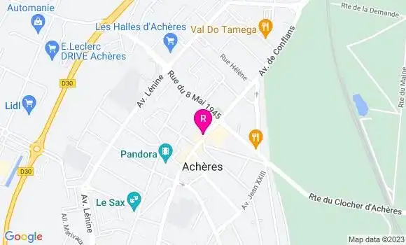 Localisation Restaurant Indien Tajmahal Indien