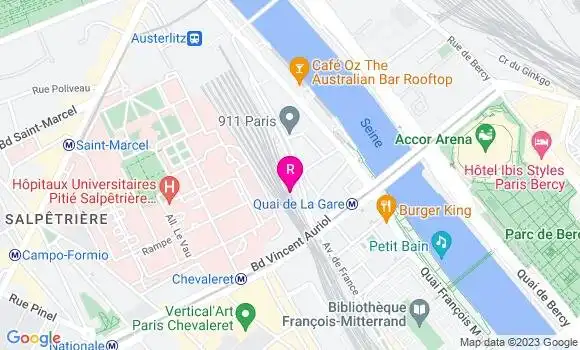 Localisation Restaurant  Boulangerie Eric Kayser
