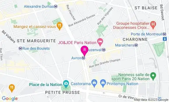Localisation Restaurant  L