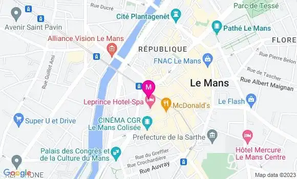 Localisation Restaurant  L