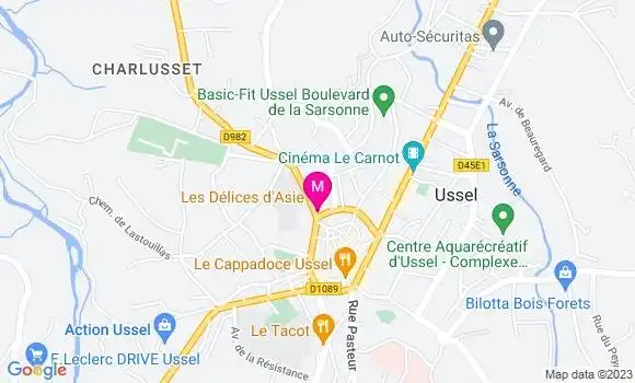 Localisation Restaurant Cambodgien Les Délices d