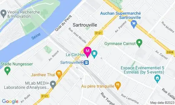 Localisation Restaurant  Le Printania