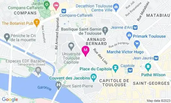Localisation Restaurant  Le Papagayo