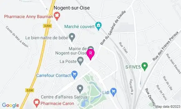 Localisation Restaurant Grill La Grillade Nogentaise
