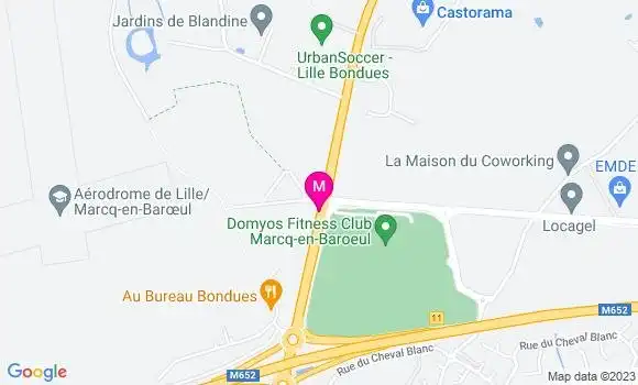 Localisation Restaurant  Place des Oliviers
