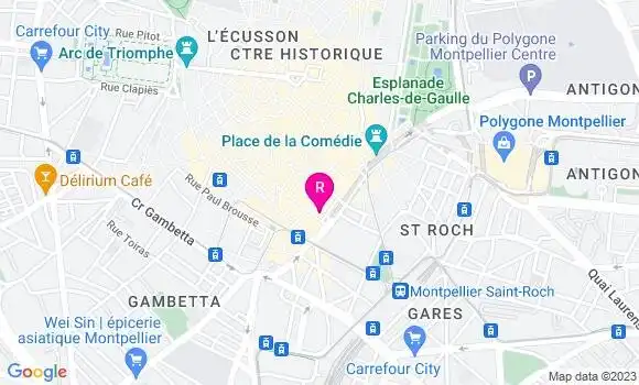 Localisation Restaurant  El Pincho Loco
