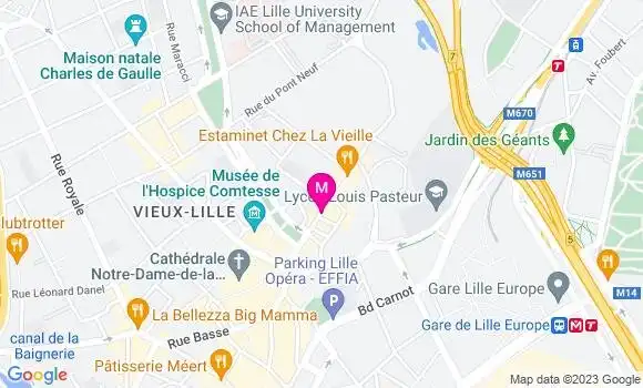Localisation Restaurant  Les Balançoires
