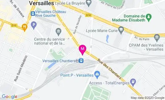 Localisation Restaurant  Le Châteaudun