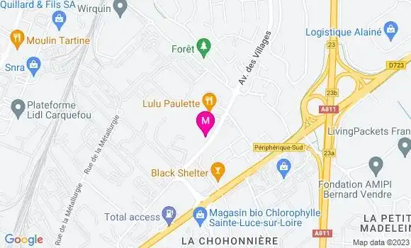 Localisation Restaurant  Monsieur et Madame