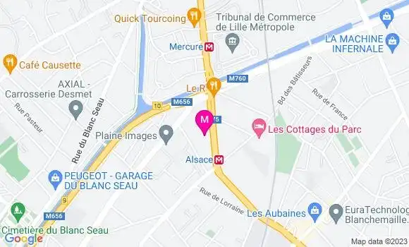 Localisation Restaurant Bar Qg Esports