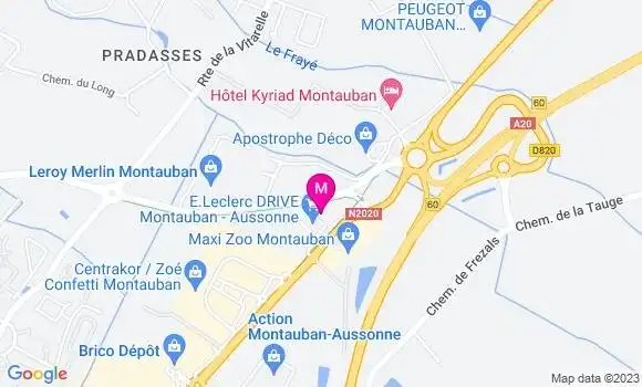 Localisation Restaurant Asiatique Le Grand Buffet